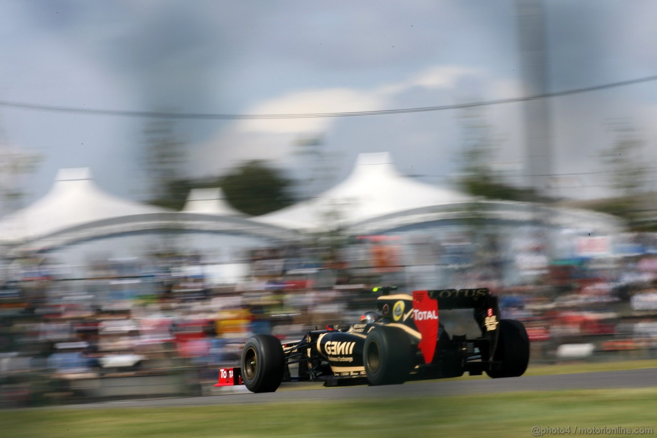 GP GIAPPONE, 05.10.2012- Prove Libere 1, Romain Grosjean (FRA) Lotus F1 Team E20