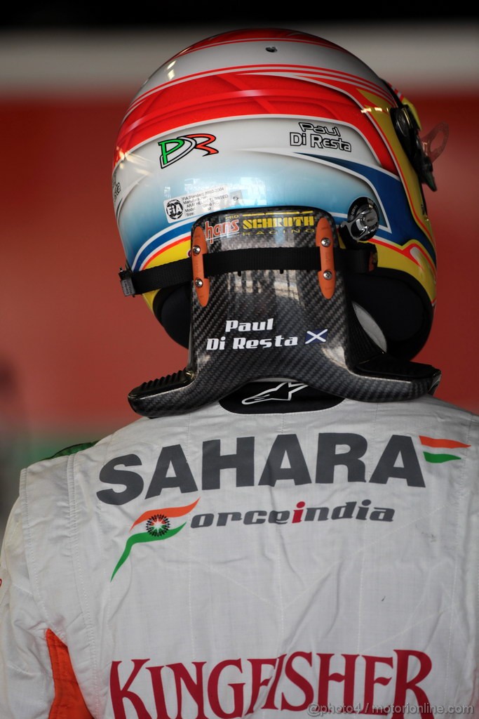 GP GIAPPONE, 05.10.2012- Prove Libere 1, Paul di Resta (GBR) Sahara Force India F1 Team VJM05 