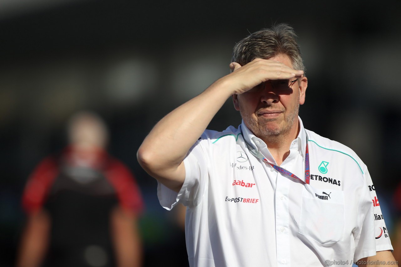 GP GIAPPONE, 05.10.2012- Ross Brawn (GBR), Team Principal, Mercedes GP 