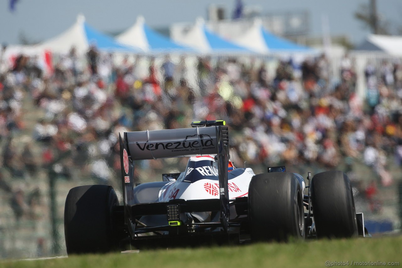 GP GIAPPONE, 05.10.2012- Prove Libere 1, Valtteri Bottas (FIN), Test Driver, Williams F1 Team 