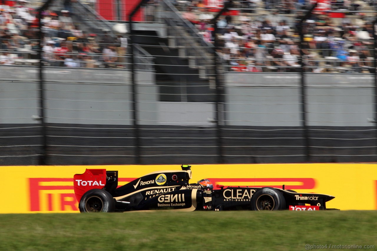 GP GIAPPONE, 05.10.2012- Prove Libere 1, Romain Grosjean (FRA) Lotus F1 Team E20
