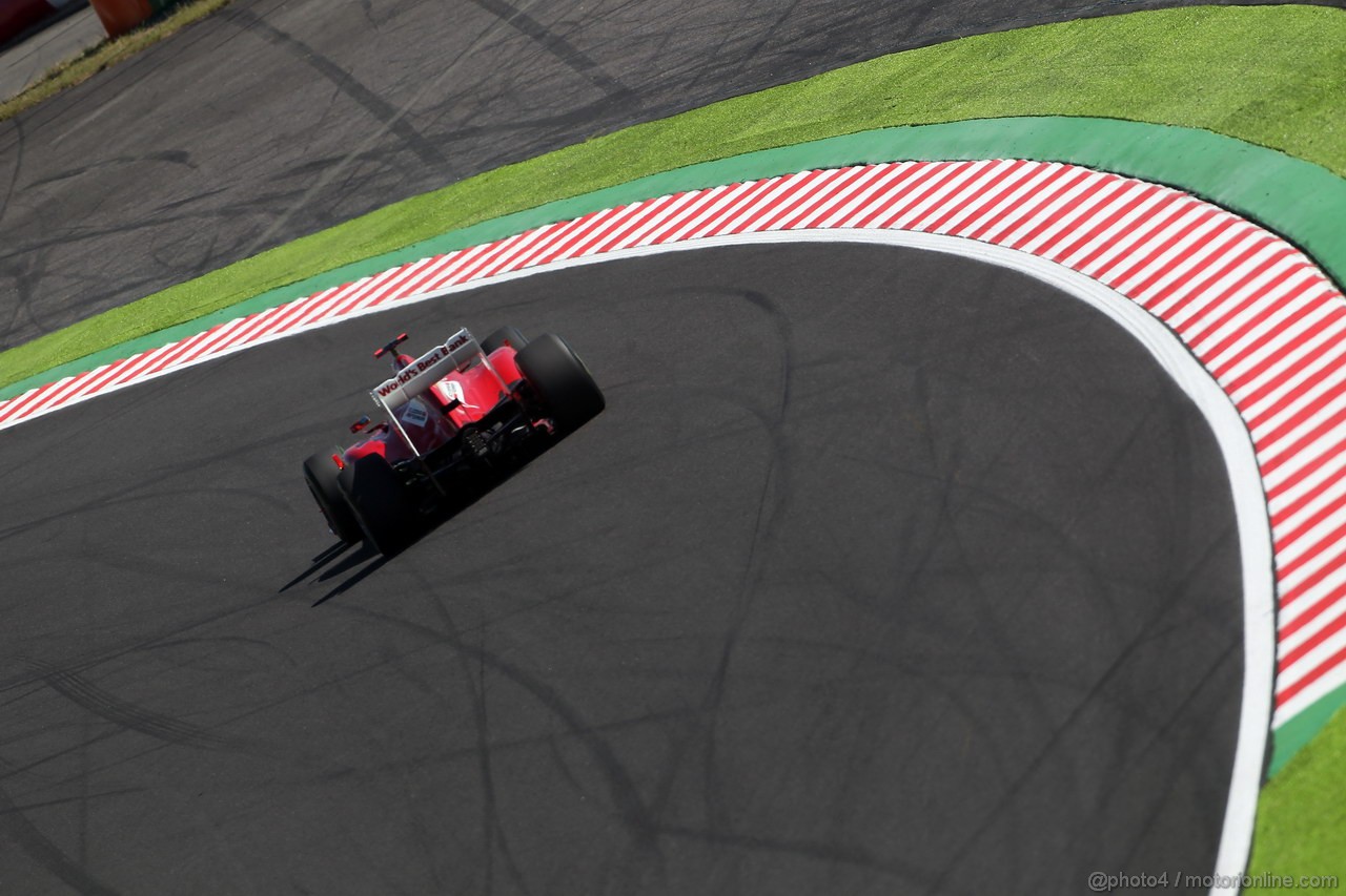 GP GIAPPONE, 05.10.2012- Prove Libere 1, Michael Schumacher (GER) Mercedes AMG F1 W03
