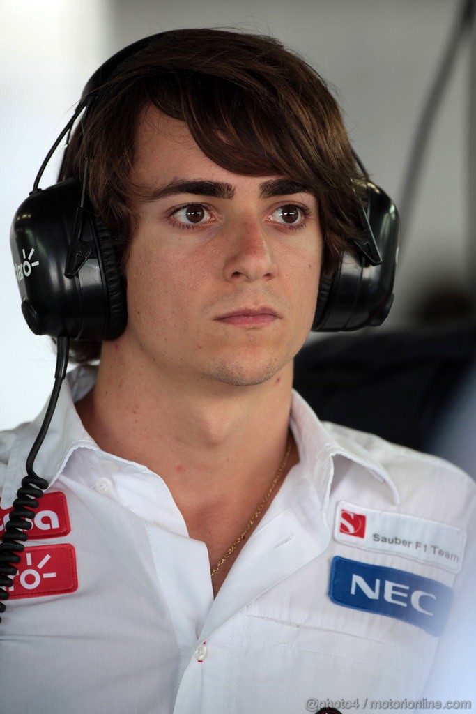 GP GIAPPONE, 05.10.2012- Prove Libere 2, Esteban Gutierrez (MEX), Test driver, Sauber F1 Team C31 