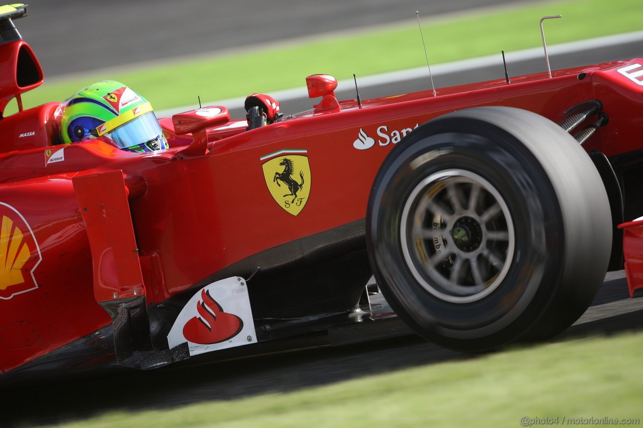 GP GIAPPONE, 05.10.2012- Prove Libere 2, Felipe Massa (BRA) Ferrari F2012 