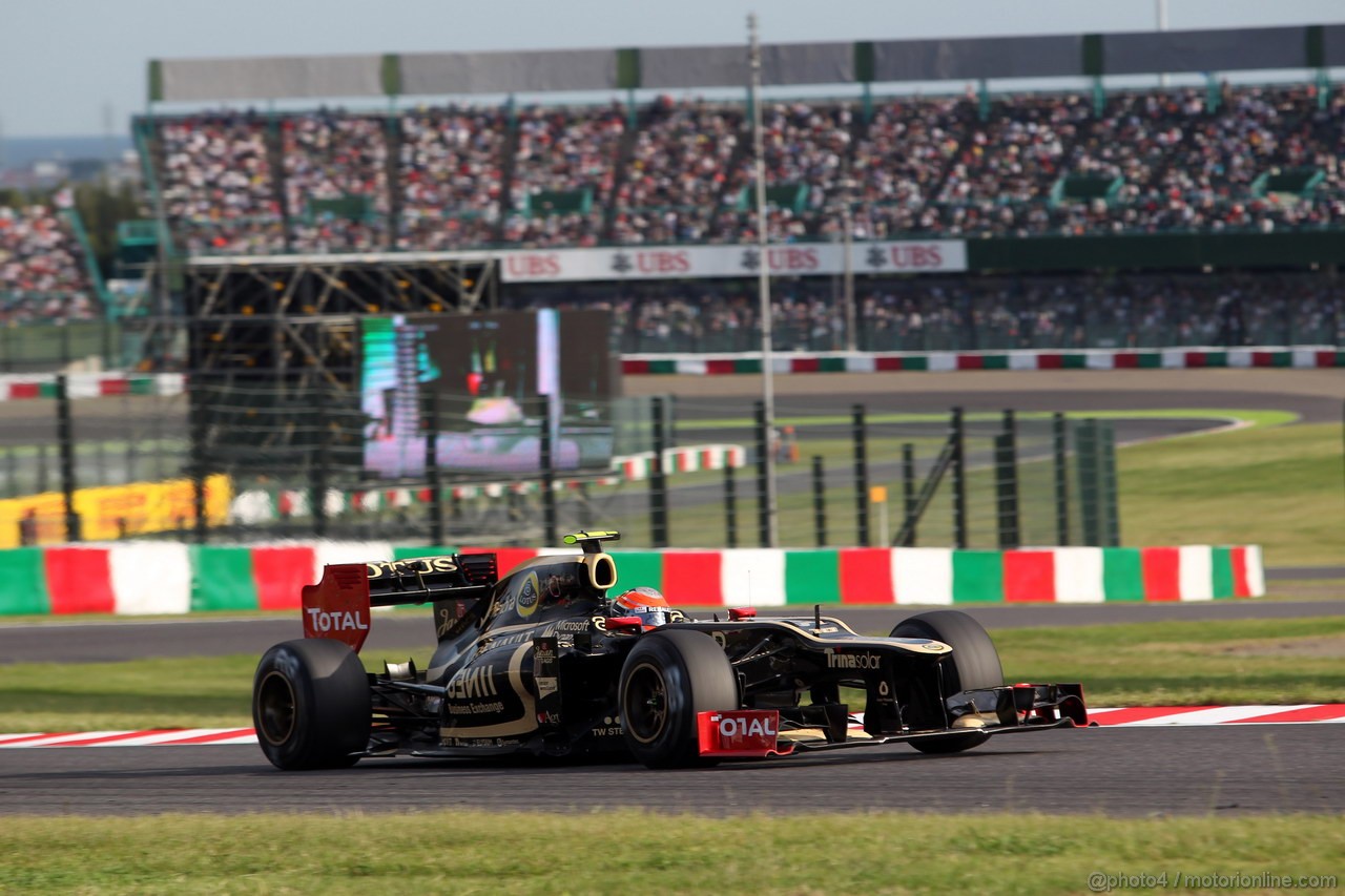 GP GIAPPONE, 05.10.2012- Prove Libere 2, Jean-Eric Vergne (FRA) Scuderia Toro Rosso STR7 