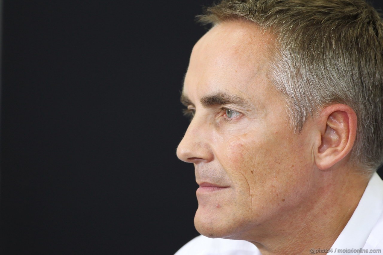 GP GIAPPONE, 05.10.2012- Prove Libere 2, Martin Whitmarsh (GBR), Chief Executive Officer Mclaren 