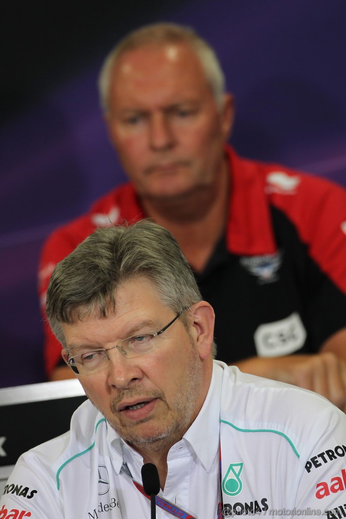 GP GIAPPONE, 05.10.2012- Conferenza Stampa, Ross Brawn (GBR), Team Principal, Mercedes GP 