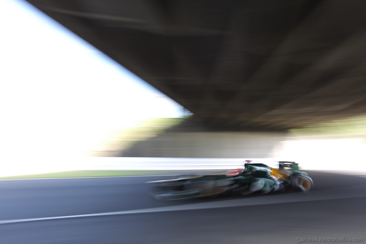GP GIAPPONE, 05.10.2012- Prove Libere 2, Heikki Kovalainen (FIN) Caterham F1 Team CT01 