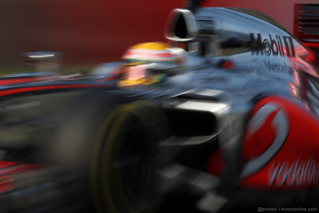 GP GIAPPONE, 05.10.2012- Prove Libere 2, Lewis Hamilton (GBR) McLaren Mercedes MP4-27 
