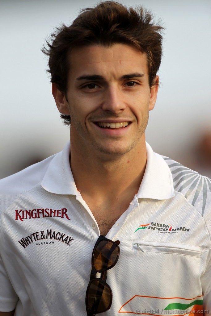 GP GIAPPONE, 05.10.2012- Prove Libere 2, Jules Bianchi (FRA), Test Driver, Sahara Force India Formula One Team VJM05 