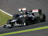 GP GIAPPONE, 05.10.2012- Free Practice 2, Pastor Maldonado (VEN) Williams F1 Team FW34 davanti a Bruno Senna (BRA) Williams F1 Team FW34 