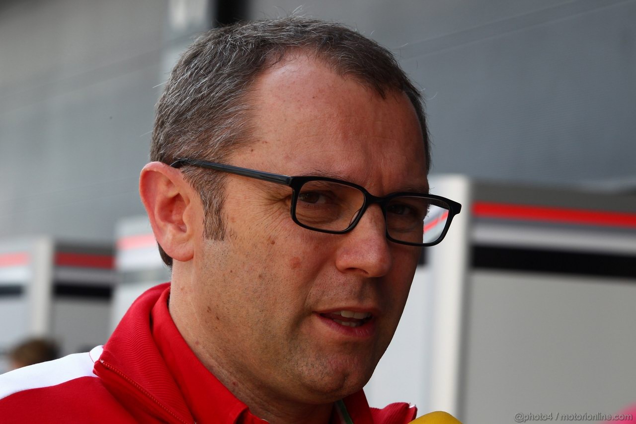 GP GRAN BRETAGNA, 08.07.2012- Gara, Stefano Domenicali (ITA), Team Principal 