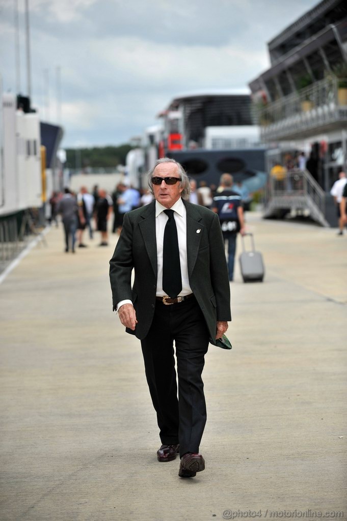 GP GRAN BRETAGNA, 05.07.2012- Sir Jackie Stewart (GBR) 