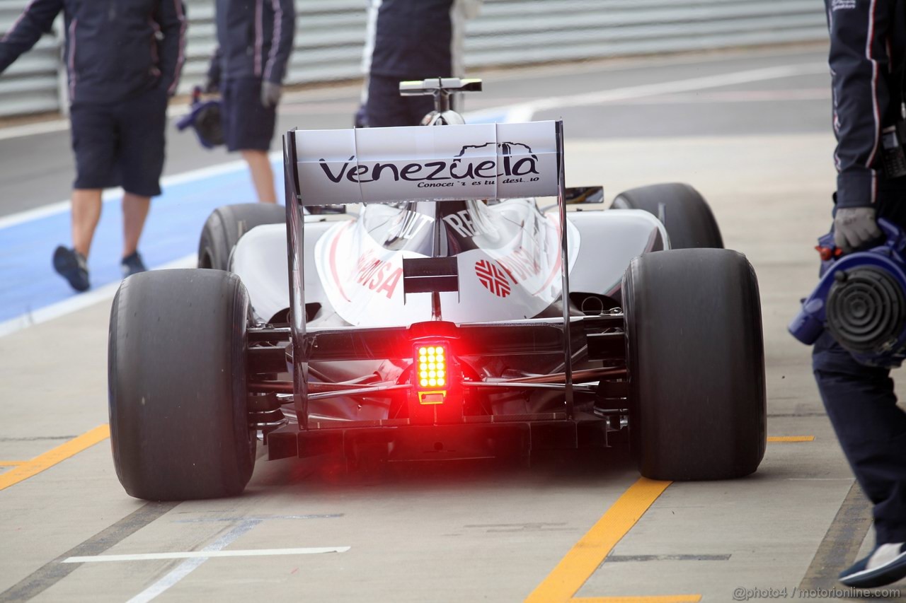 GP GRAN BRETAGNA, 07.07.2012- Prove Libere 3, Bruno Senna (BRA) Williams F1 Team FW34 