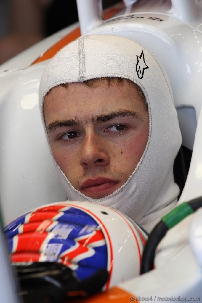 GP GRAN BRETAGNA, 07.07.2012- Qualifiche, Paul di Resta (GBR) Sahara Force India F1 Team VJM05 