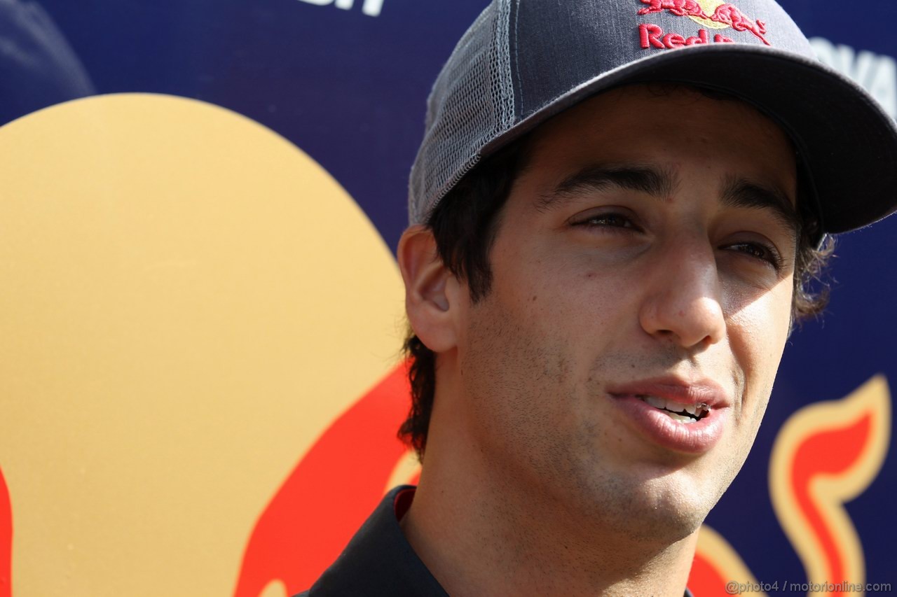 GP GRAN BRETAGNA, 06.07.2012- Prove Libere 1, Daniel Ricciardo (AUS) Scuderia Toro Rosso STR7 
