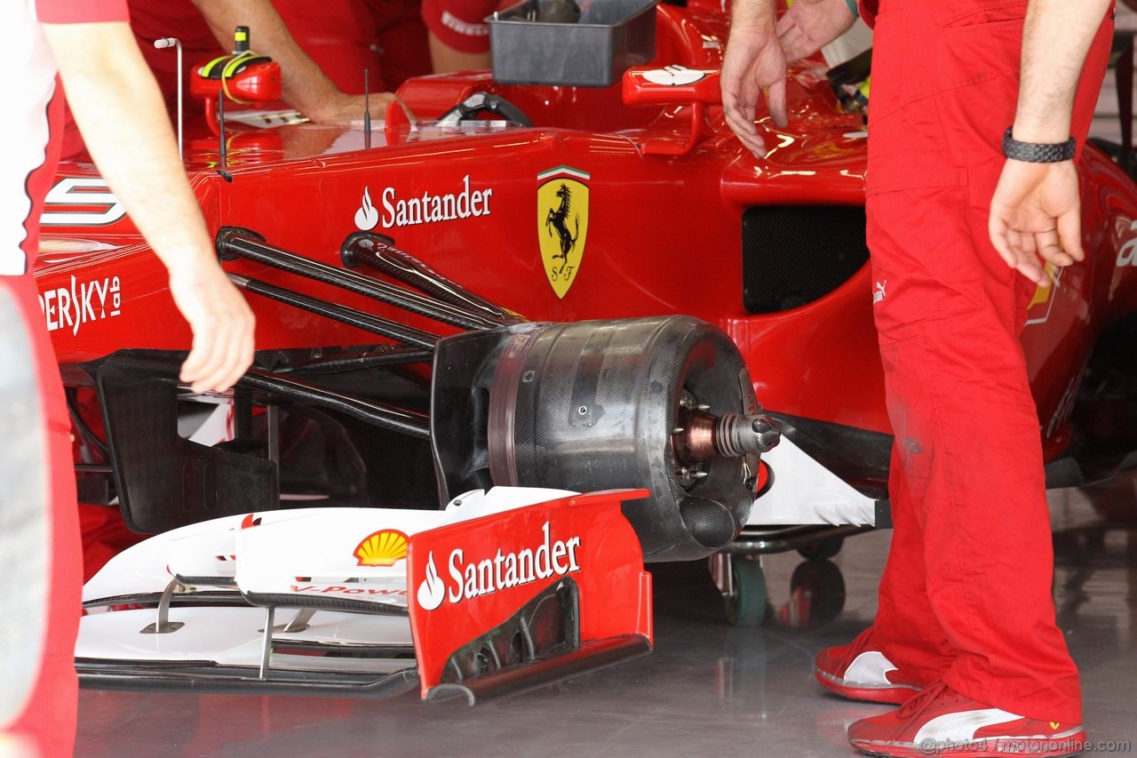 GP GRAN BRETAGNA, 06.07.2012- Prove Libere 1, Fernando Alonso (ESP) Ferrari F2012 