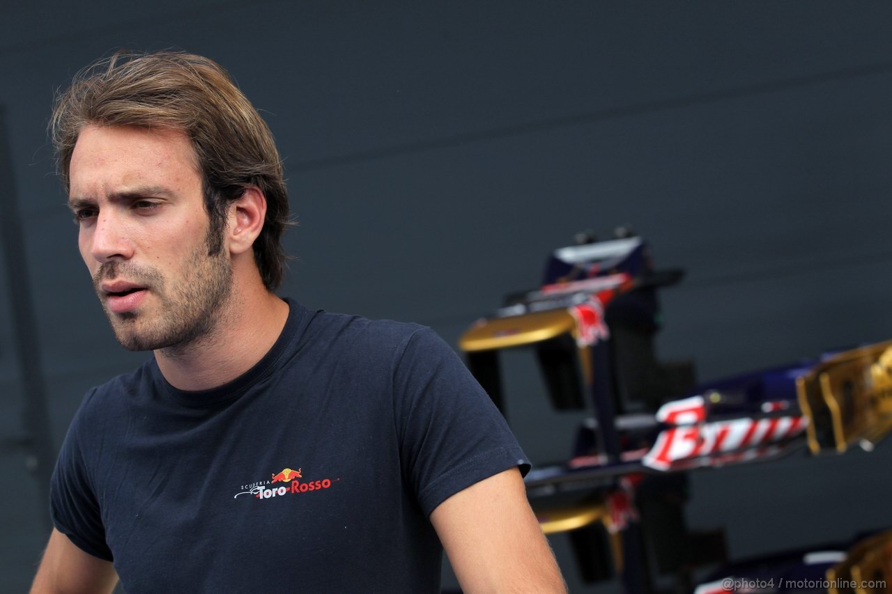 GP GRAN BRETAGNA, 06.07.2012- Prove Libere 1, Jean-Eric Vergne (FRA) Scuderia Toro Rosso STR7 