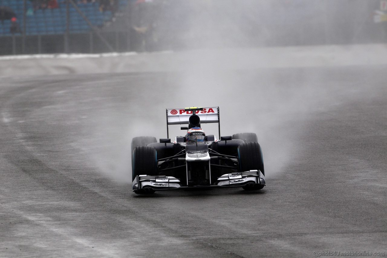 GP GRAN BRETAGNA, 06.07.2012- Prove Libere 1, Valtteri Bottas (FIN), Test Driver, Williams F1 Team 