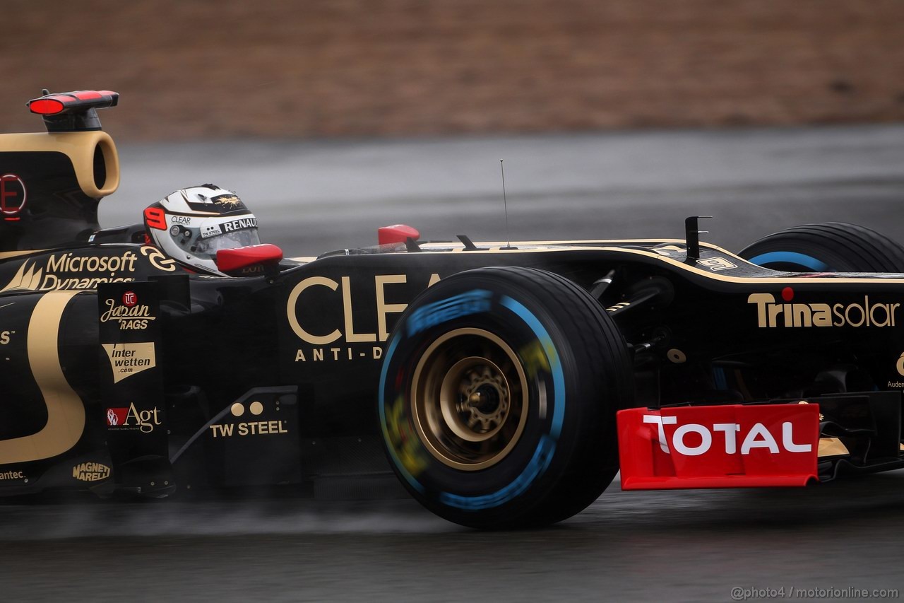 GP GRAN BRETAGNA, 06.07.2012- Prove Libere 1, Kimi Raikkonen (FIN) Lotus F1 Team E20 