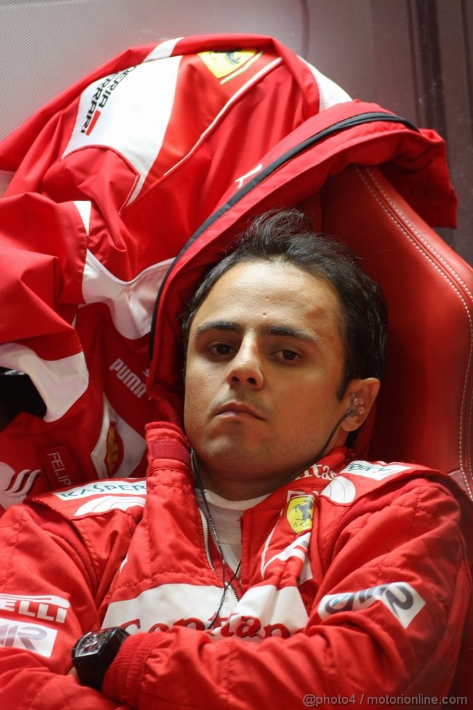 GP GRAN BRETAGNA, 06.07.2012- Prove Libere 2, Felipe Massa (BRA) Ferrari F2012