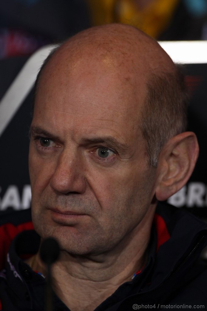 GP GRAN BRETAGNA, 06.07.2012- Conferenza Stampa, Adrian Newey (GBR), Red Bull Racing , Technical Operations Director 