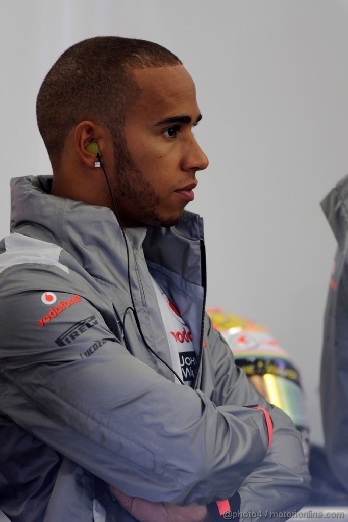 GP GRAN BRETAGNA, 06.07.2012- Prove Libere 2, Lewis Hamilton (GBR) McLaren Mercedes MP4-27 