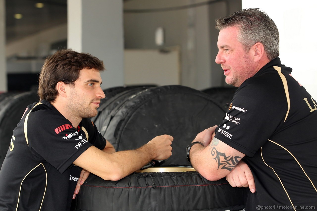 GP INDIA, 28.10.2012- Jerome D'Ambrosio (BEL), Lotus F1 Team E20