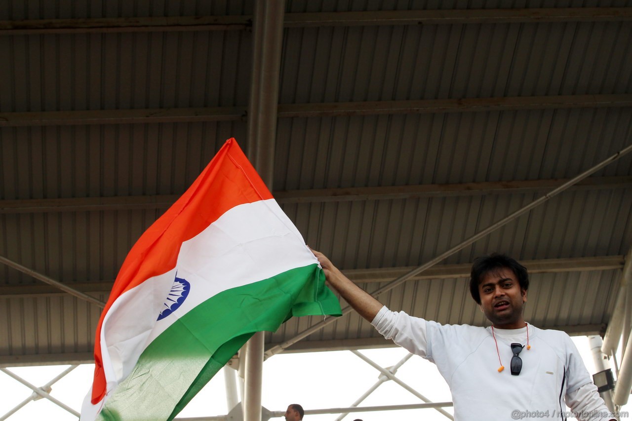 GP INDIA, 28.10.2012- Gara, A Fan