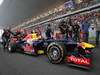 GP INDIA, 28.10.2012- Gara, Mark Webber (AUS) Red Bull Racing RB8 