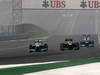 GP INDIA, 28.10.2012- Gara, Nico Rosberg (GER) Mercedes AMG F1 W03 e Romain Grosjean (FRA) Lotus F1 Team E20 
