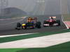 GP INDIA, 28.10.2012- Gara, Mark Webber (AUS) Red Bull Racing RB8 e Fernando Alonso (ESP) Ferrari F2012 