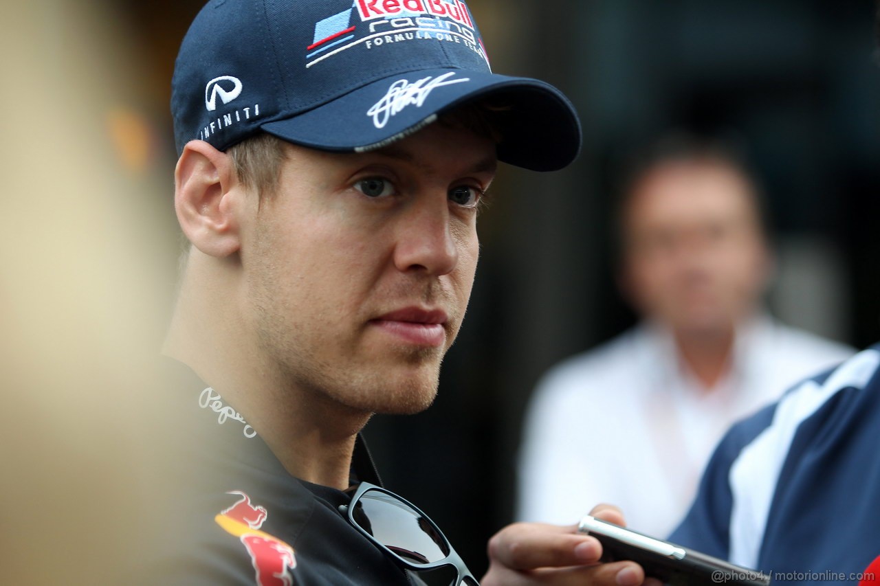 GP INDIA, 25.10.2012- Sebastian Vettel (GER) Red Bull Racing RB8