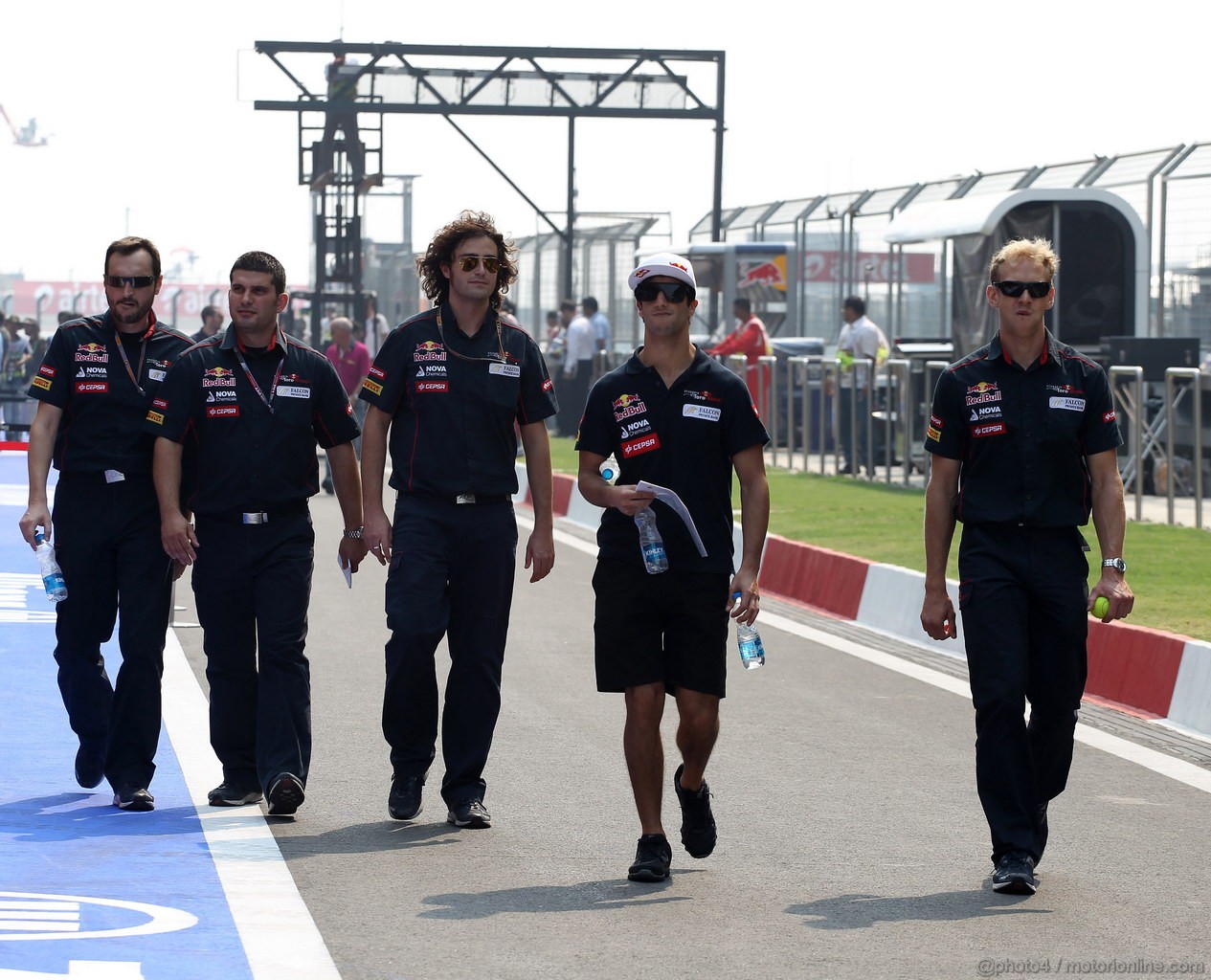 GP INDIA, 25.10.2012- Daniel Ricciardo (AUS) Scuderia Toro Rosso STR7 