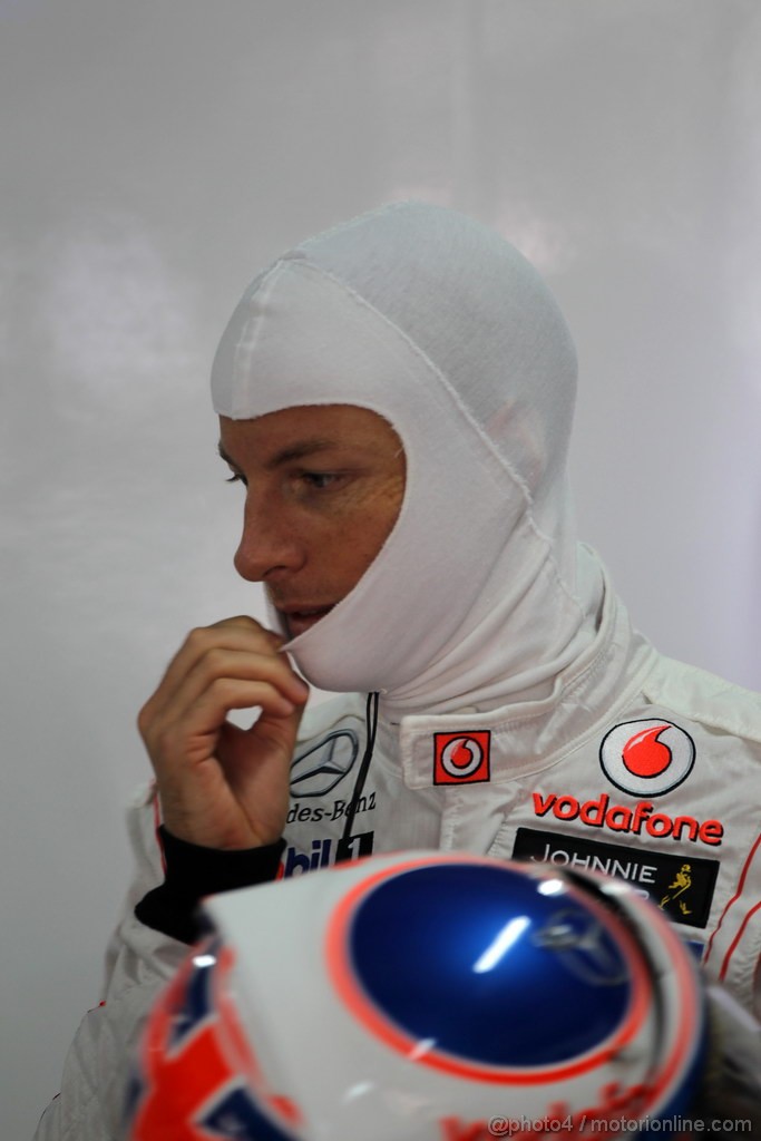 GP INDIA, 27.10.2012- Prove Libere 3, Jenson Button (GBR) McLaren Mercedes MP4-27 