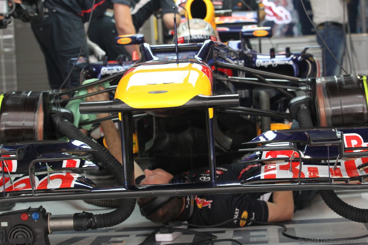 GP INDIA, 27.10.2012- Prove Libere 3, Sebastian Vettel (GER) Red Bull Racing RB8 