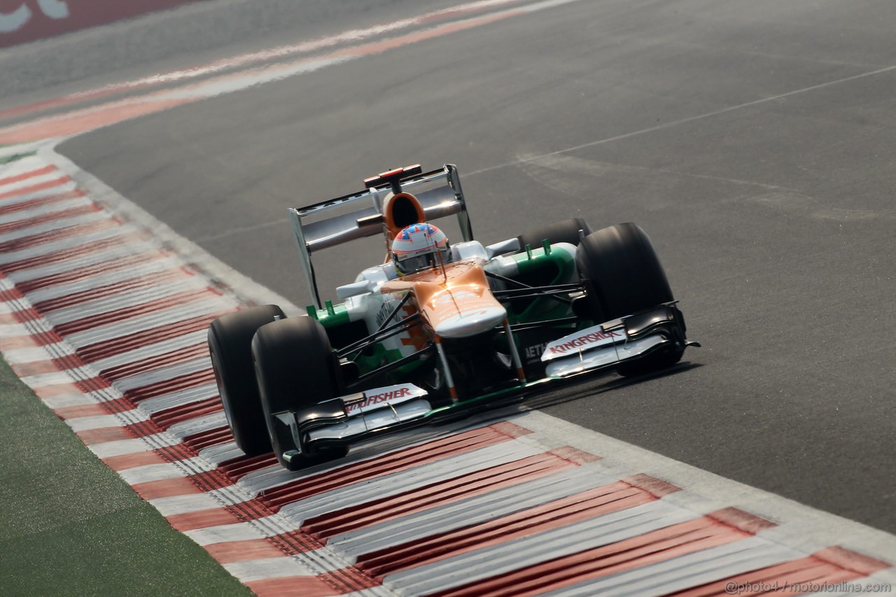 GP INDIA, 27.10.2012- Prove Libere 3, Paul di Resta (GBR) Sahara Force India F1 Team VJM05 