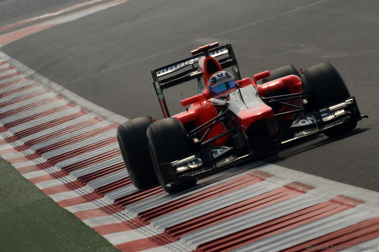 GP INDIA, 27.10.2012- Prove Libere 3, Timo Glock (GER) Marussia F1 Team MR01 