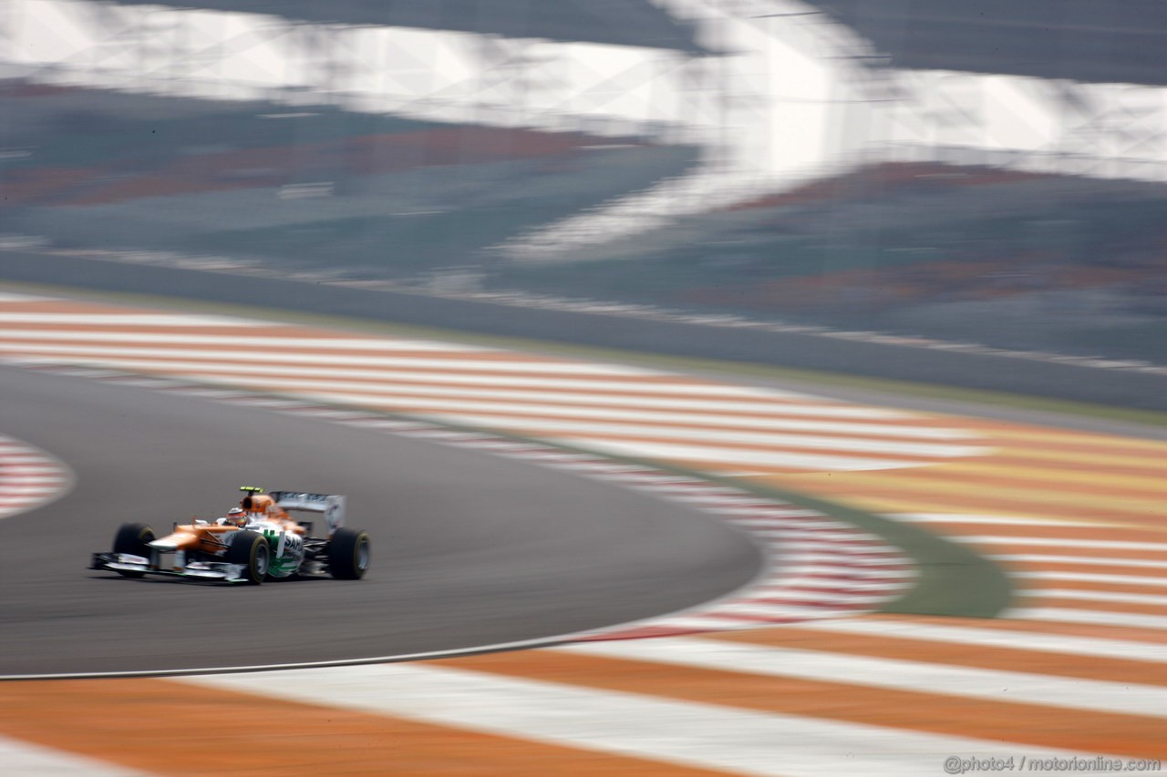 GP INDIA, 27.10.2012- Prove Libere 3, Nico Hulkenberg (GER) Sahara Force India F1 Team VJM05 