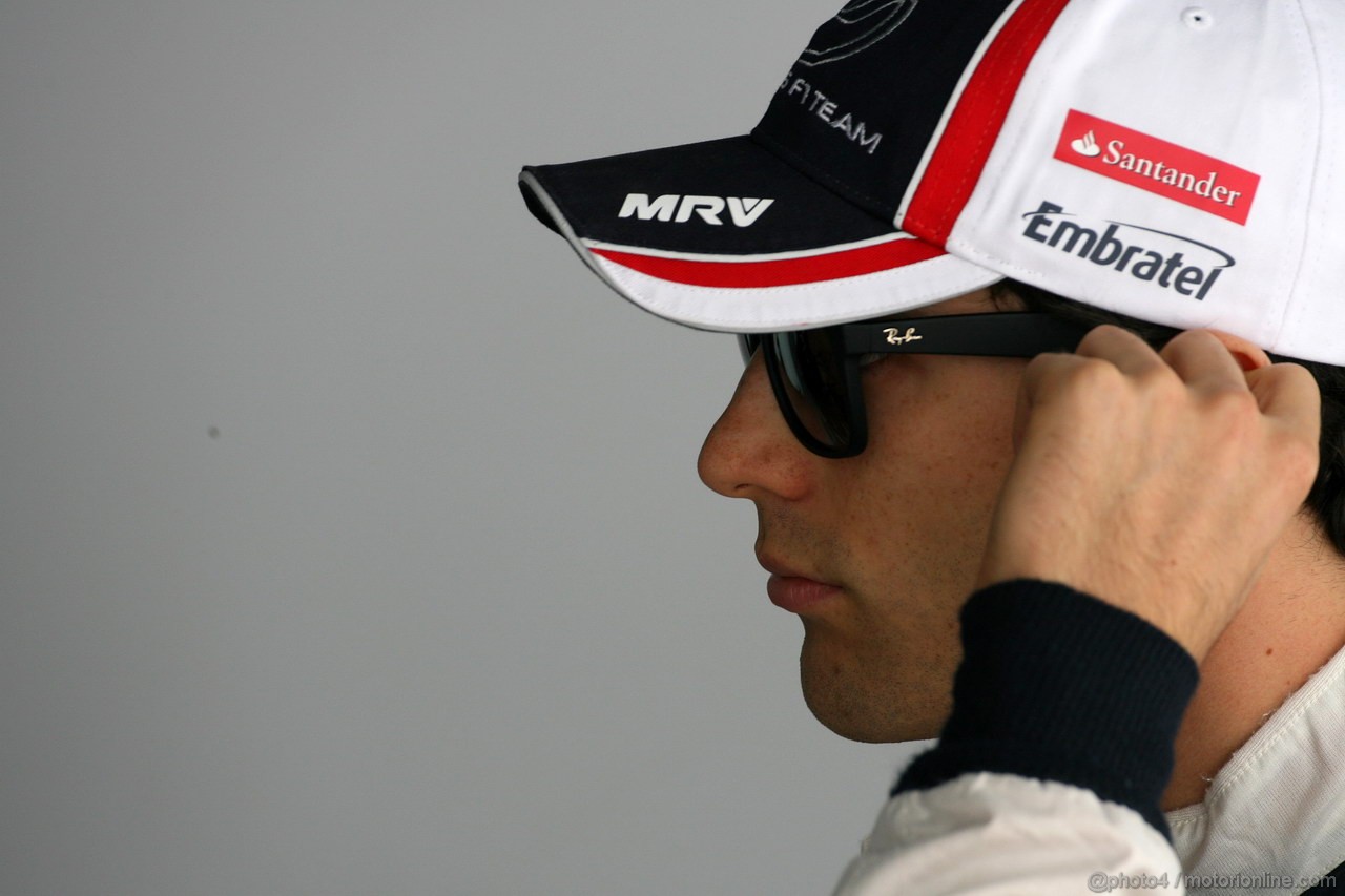 GP INDIA, 27.10.2012- Prove Libere 3, Bruno Senna (BRA) Williams F1 Team FW34