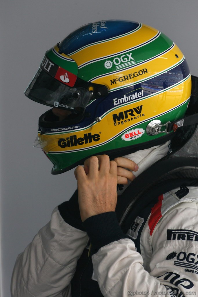 GP INDIA, 27.10.2012- Prove Libere 3, Bruno Senna (BRA) Williams F1 Team FW34 
