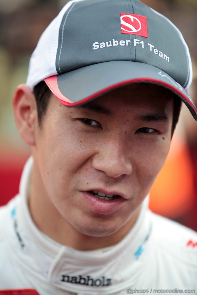 GP INDIA, 27.10.2012- Qualifiche, Kamui Kobayashi (JAP) Sauber F1 Team C31 