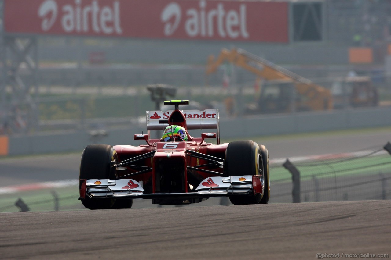 GP INDIA, 27.10.2012- Qualifiche, Felipe Massa (BRA) Ferrari F2012 