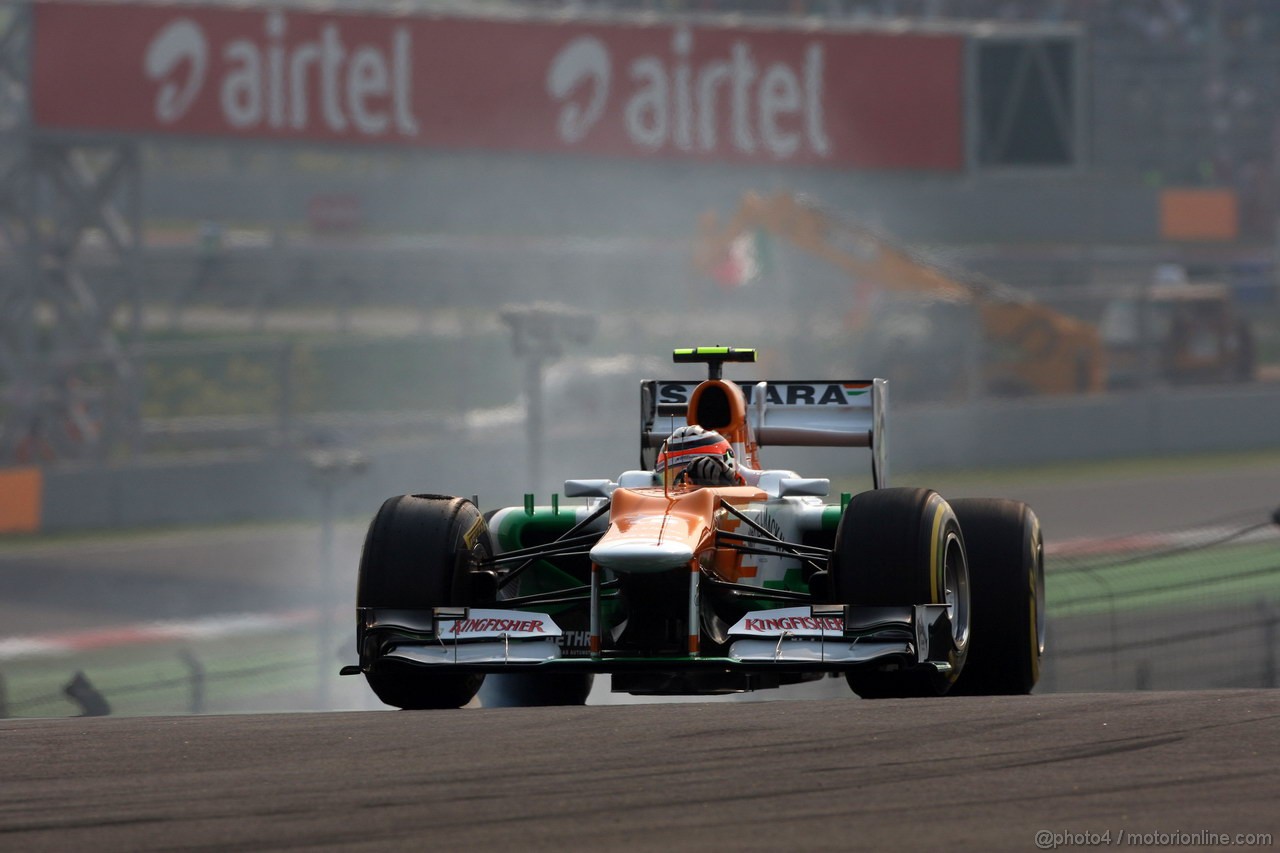 GP INDIA, 27.10.2012- Qualifiche, Nico Hulkenberg (GER) Sahara Force India F1 Team VJM05 