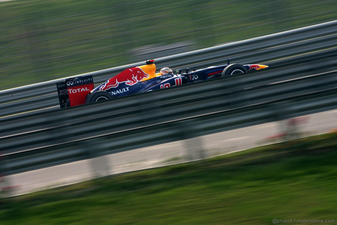 GP INDIA, 27.10.2012- Qualifiche, Sebastian Vettel (GER) Red Bull Racing RB8 