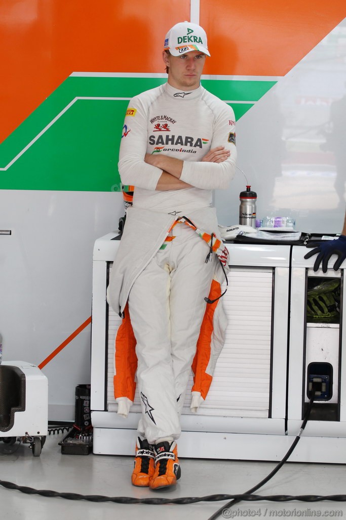 GP INDIA, 27.10.2012- Qualifiche, Nico Hulkenberg (GER) Sahara Force India F1 Team VJM05 