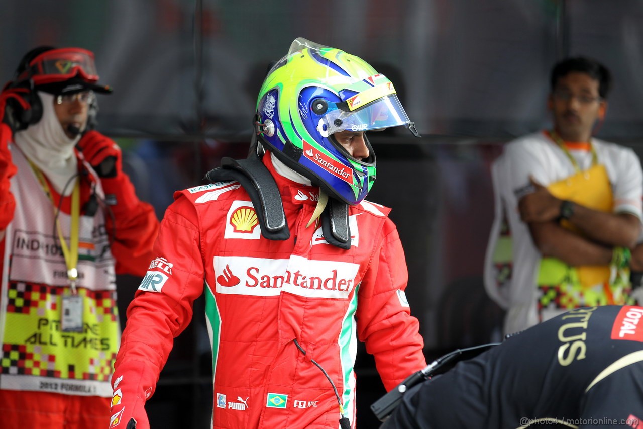 GP INDIA, 27.10.2012- Qualifiche, Felipe Massa (BRA) Ferrari F2012 