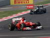 GP INDIA, 27.10.2012- Free Practice 3, Fernando Alonso (ESP) Ferrari F2012 e Vitaly Petrov (RUS) Caterham F1 Team CT01 