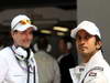 GP INDIA, 27.10.2012- Free Practice 3, Luis Prez-Sala (ESP), HRT Team Principal e Narain Karthikeyan (IND) HRT Formula 1 Team F112 