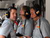 GP INDIA, 27.10.2012- Free Practice 3, Paul Hembery, Pirelli Motorspor Director e Mario Isola (ITA), Sporting Director Pirelli  